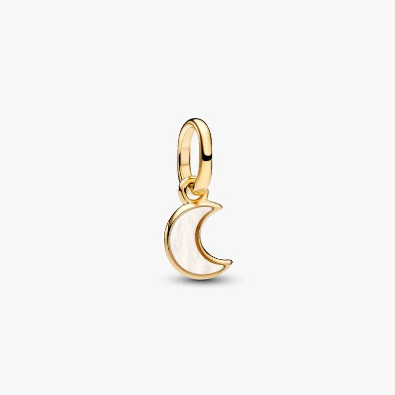 Charm Mini Pendente Luna Crescente Bianca Pandora ME