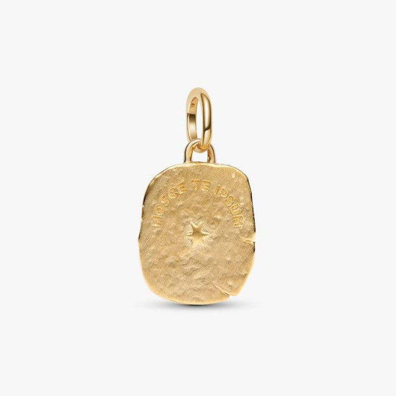 Charm Medallion Occhio "Nosce Te Ipsum"