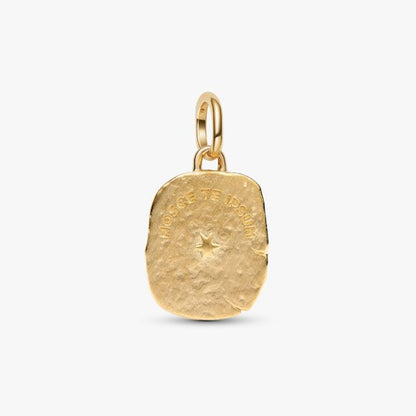 Charm Medallion Occhio "Nosce Te Ipsum"