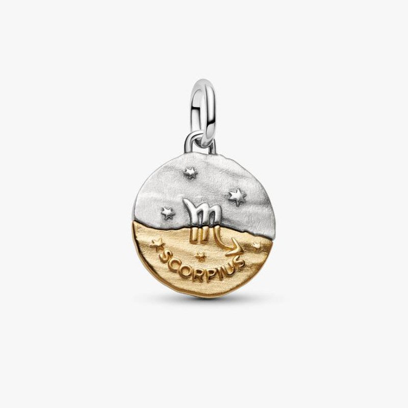 Charm Medallion Scorpione