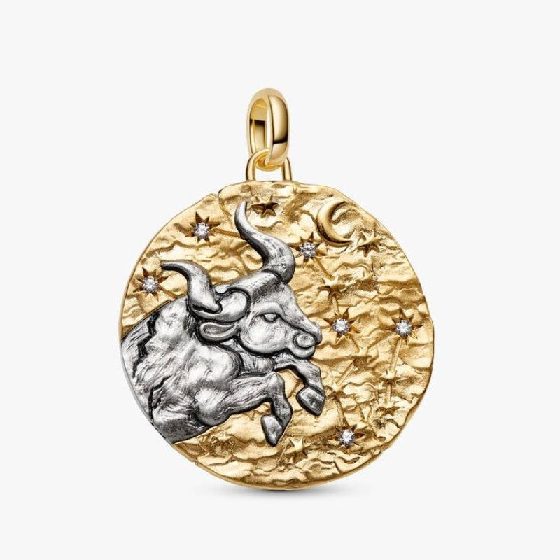 Charm Medallion XL Toro "Fortitudo Animi"