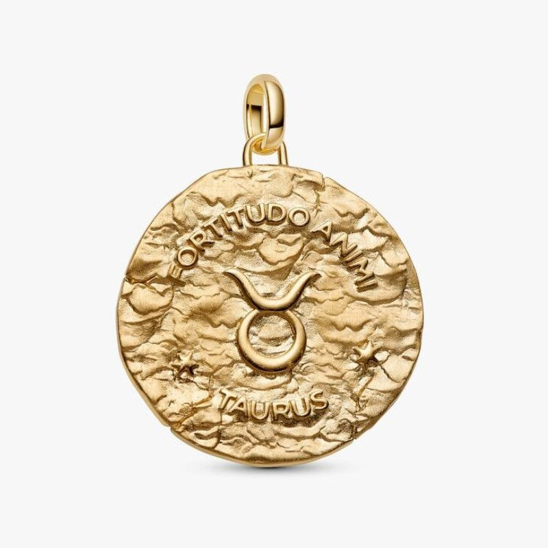 Charm Medallion XL Toro "Fortitudo Animi"