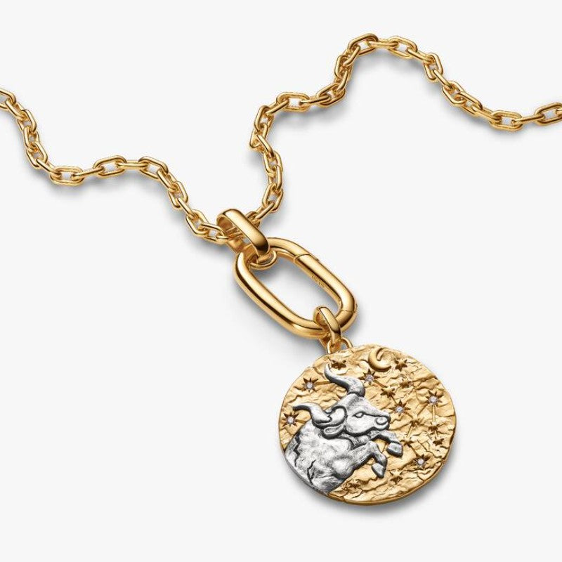 Charm Medallion XL Toro "Fortitudo Animi"