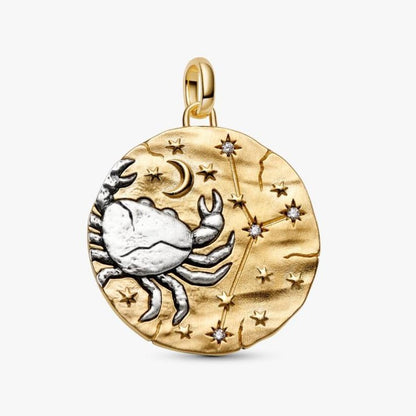 Charm Medallion XL Cancro "Intuitio Animi"