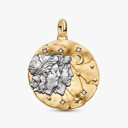 Charm Medallion XL Gemelli "Sapere Aude"