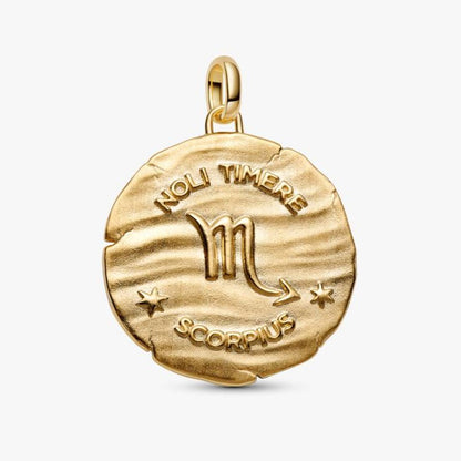 Charm Medallion XL Scorpione "Noli Timere"