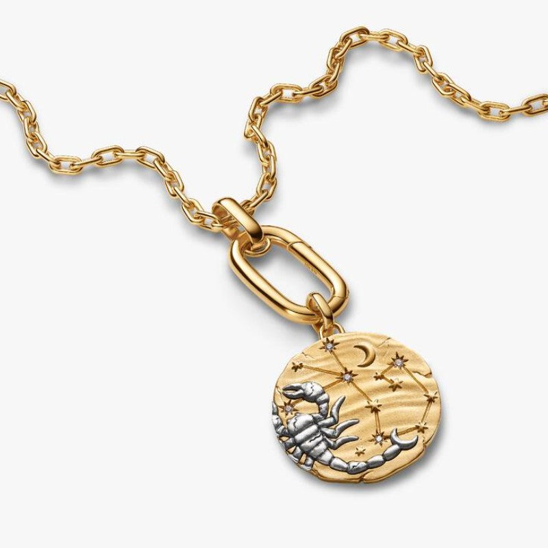 Charm Medallion XL Scorpione "Noli Timere"