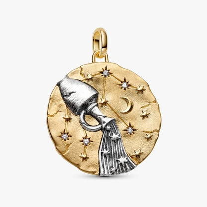 Charm Medallion XL Acquario "Omnia Mutantur"