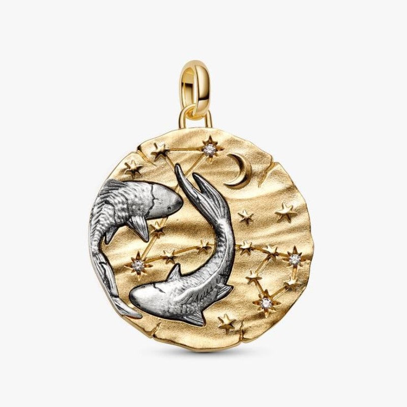 Charm Medallion XL Pesci "Memento Somniare"