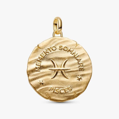 Charm Medallion XL Pesci "Memento Somniare"