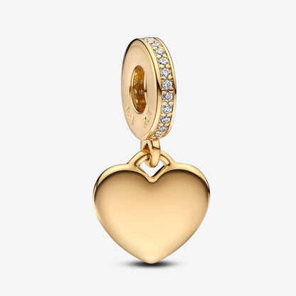 Charm Cuore Pendente da incidere