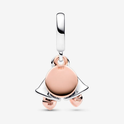 Charm Pendente Campane Nuziali "Just Married"