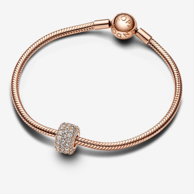 Pavè Triple Band Charm