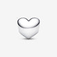 Charm Cuore con Pietra Miele Novembre da incidere