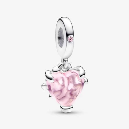 Charm Pendente Albero della Famiglia Rosa