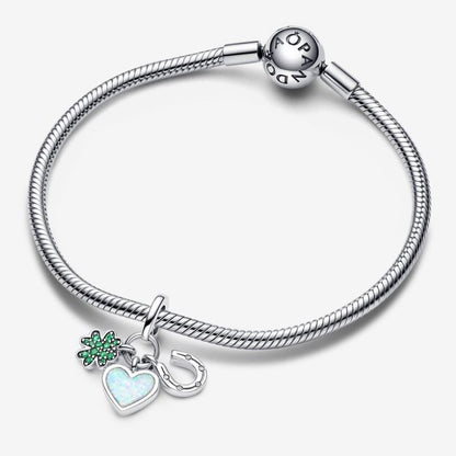 Charm Pendente Simboli della Fortuna