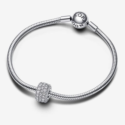 Pavè Triple Band Charm