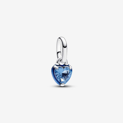 Charm Mini Pendente Blue Chakra Heart Pandora ME