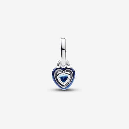 Charm Mini Pendente Blue Chakra Heart Pandora ME