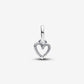 Charm Mini Pendant Freehand Heart Pandora ME