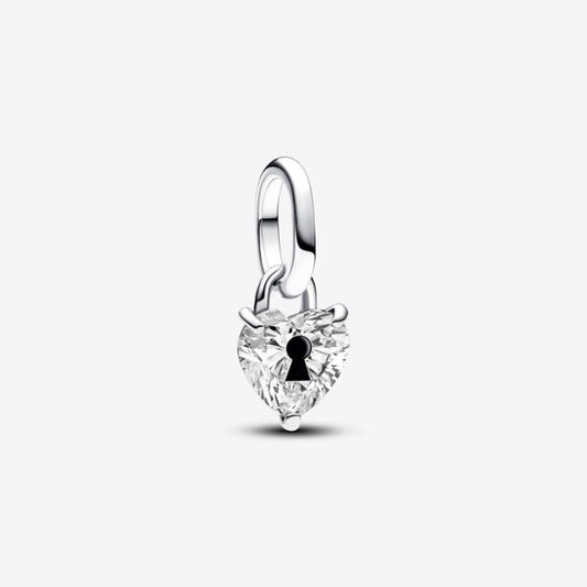 Charm Mini Pendente Keyhole Heart Pandora ME