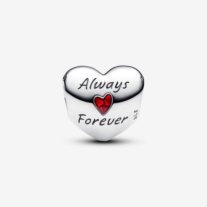 Charm Disney, Cuore Mickey & Minnie "Always Forever"