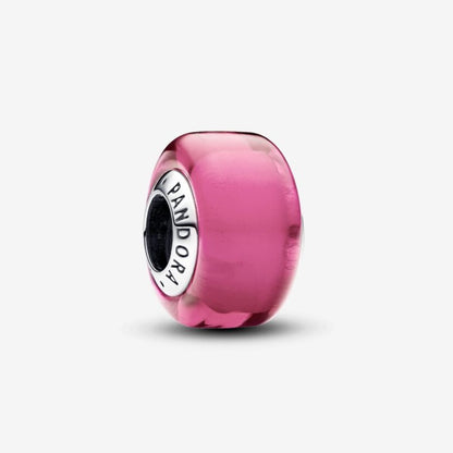 Charm Mini Vetro di Murano Rosa