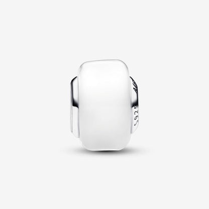 Charm Mini Vetro di Murano Bianco