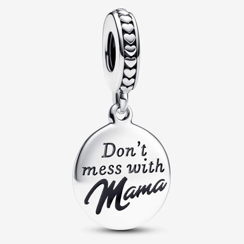 Charm Pendente “Don’t’ Mess with Mama” da incidere