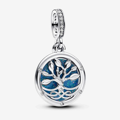 Charm Pendente Albero della Famiglia che si illumina al buio