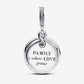 Charm Pendente Albero della Famiglia che si illumina al buio