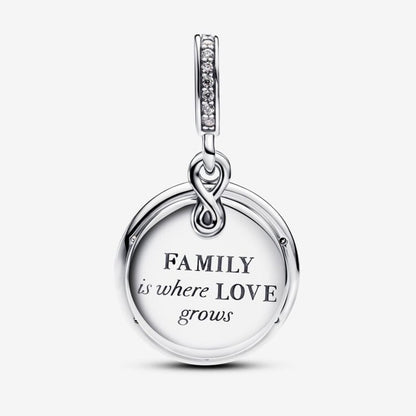 Charm Pendente Albero della Famiglia che si illumina al buio
