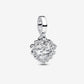 Charm Pendente Doppio Cuore Nessuna come Te