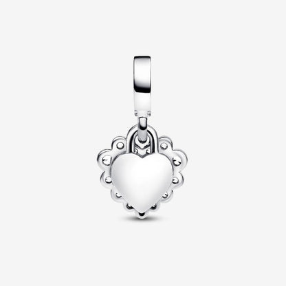 Charm Pendente Doppio Cuore Nessuna come Te