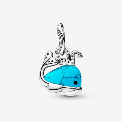 Charm Pendente Balena Turchese
