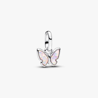Charm Mini Pendente Farfalla Rosa Pandora ME