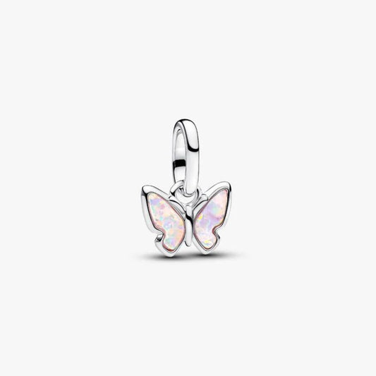 Charm Mini Pendente Farfalla Rosa Pandora ME