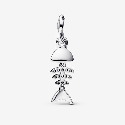 Charm Pendente Lisca Di Pesce Turchese