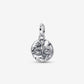 Charm Medallion Serpente "Memento Vivere"