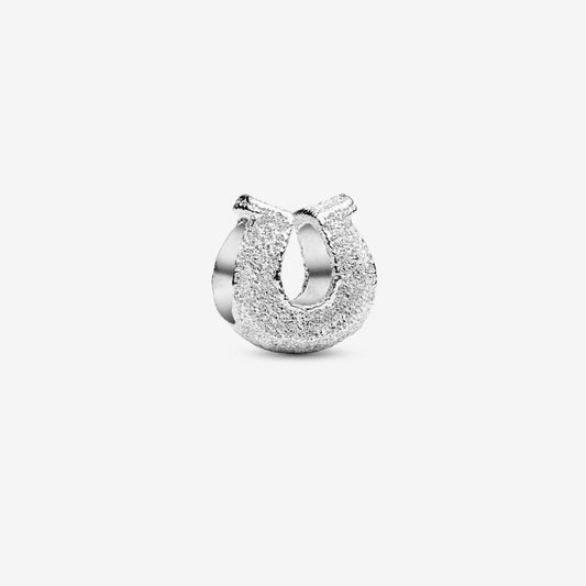 Mini Charm Ferro di cavallo effetto diamantato