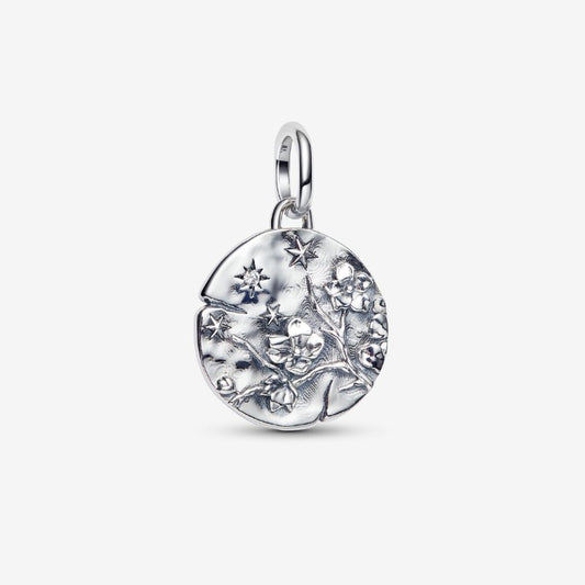 Charm Medallion Fiore di Ciliegio "Vivat Floreat"