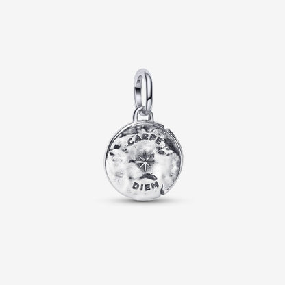 Charm Medallion Teschio "Carpe Diem"