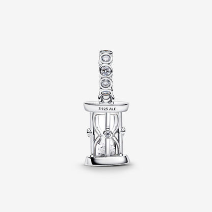 Charm Pendente Clessidra "Time is Precious"
