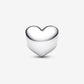 Charm Cuore con Pietra Blu Settembre da Incidere