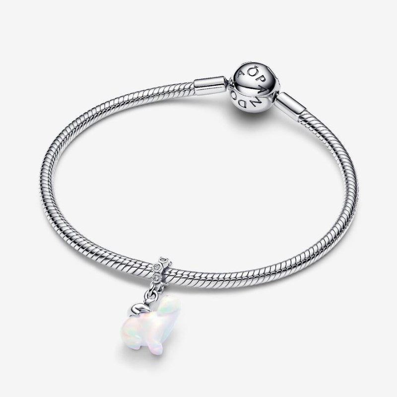 Charm Pendente Orso Polare Mamma e Cucciolo