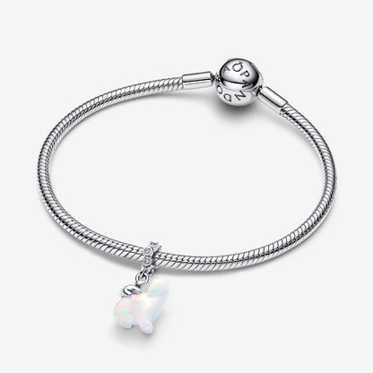 Charm Pendente Orso Polare Mamma e Cucciolo