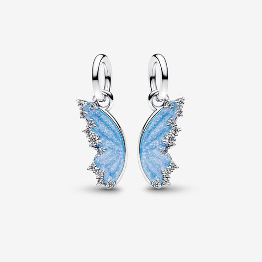 Charm Pendente Ali di Farfalla Divisibile