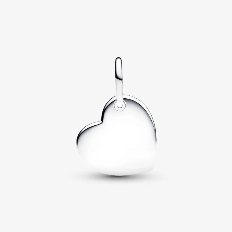 Charm Pendente Cuore con Pietra Turchese Dicembre