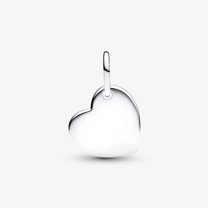 Charm Pendente Cuore con Pietra Turchese Dicembre