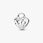 Charm Openwork Lucchetto Cuore
